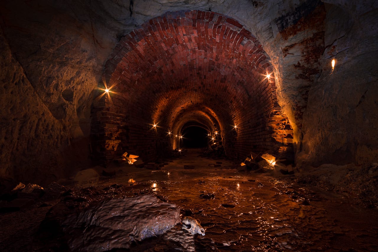 Mystisches Stollensystem